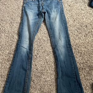 Grace in LA Kids Flare Jeans in Blue